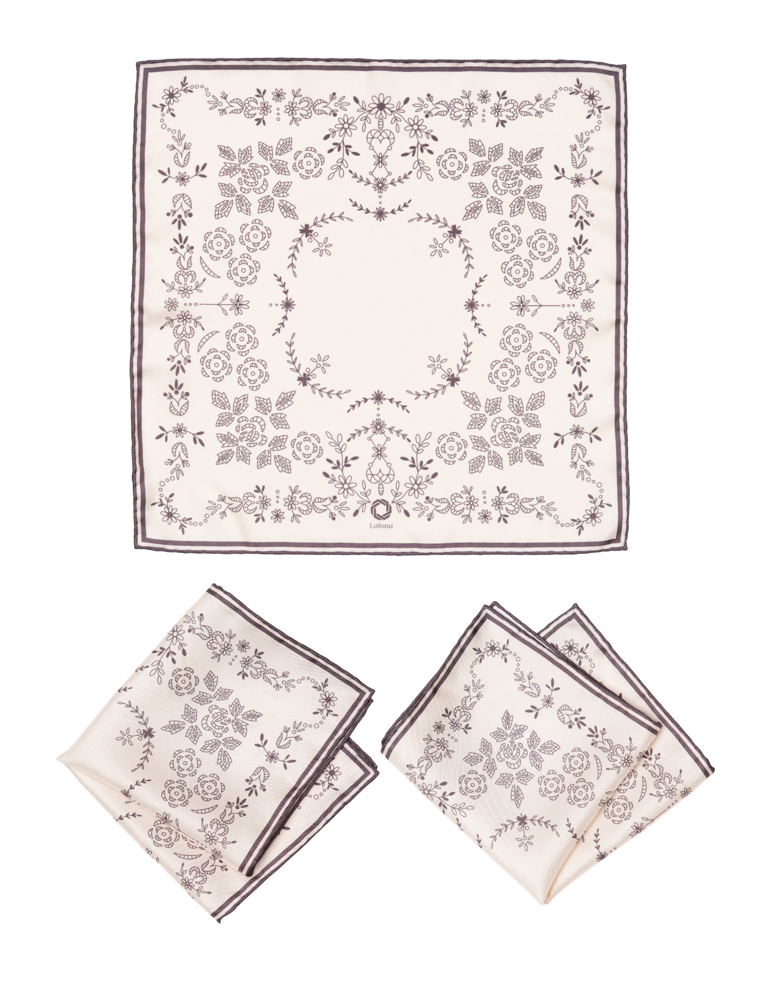 Картинка Хустка з натурального шовку